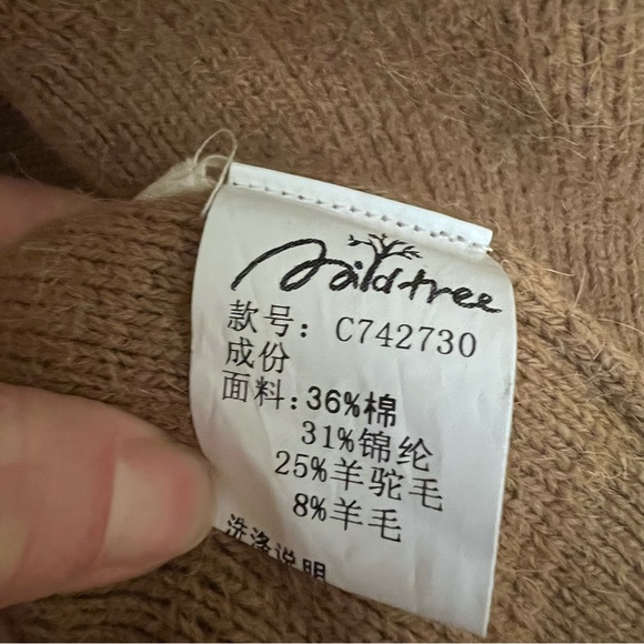 Oversized Alpaca wool coat/cardigan - Picture 11 of 14